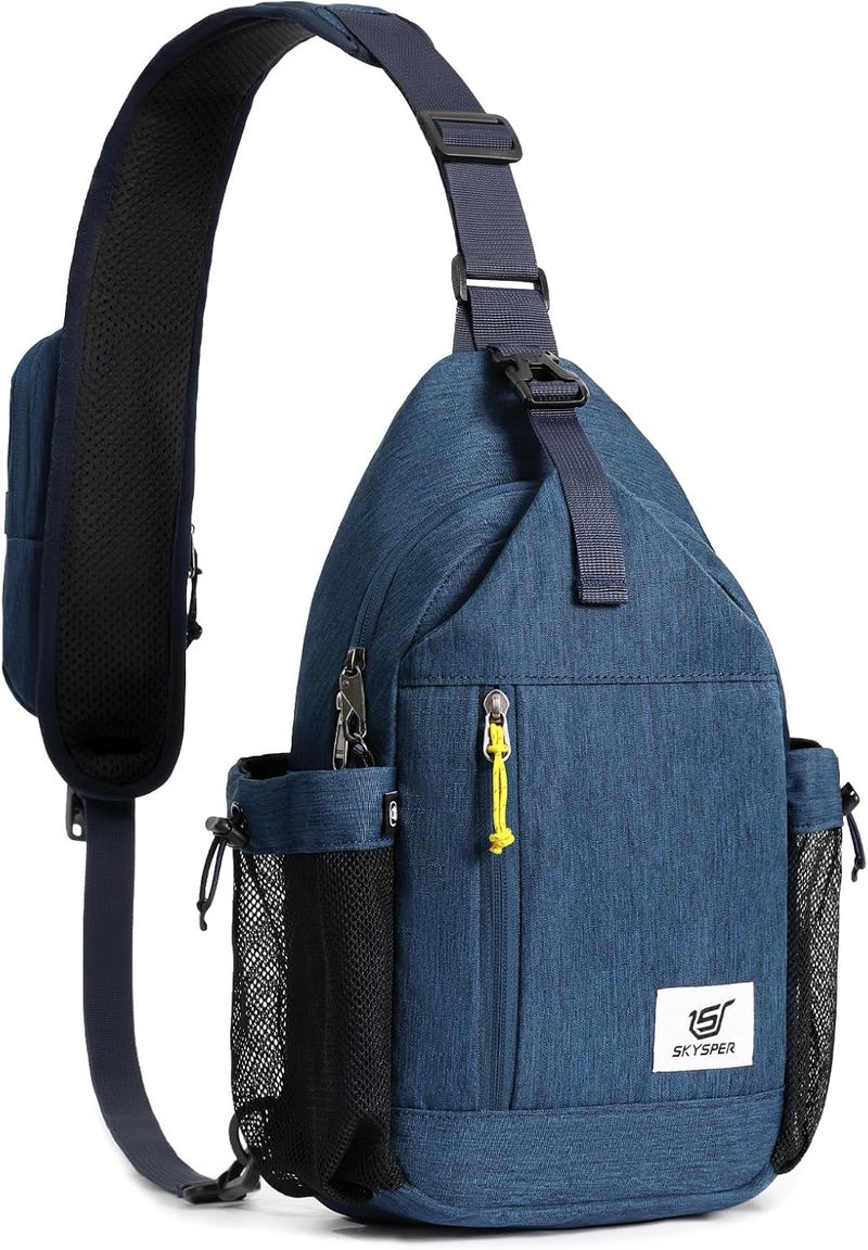 SKYSPER Sling Bag Anti-Theft Crossbody Bag RFID Travel Cross Body Shoulder Sling Backpack - Image 1